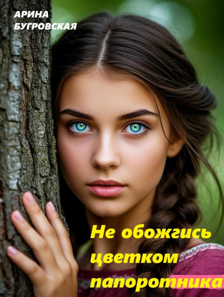 Обложка книги Не обожгись цветком папоротника