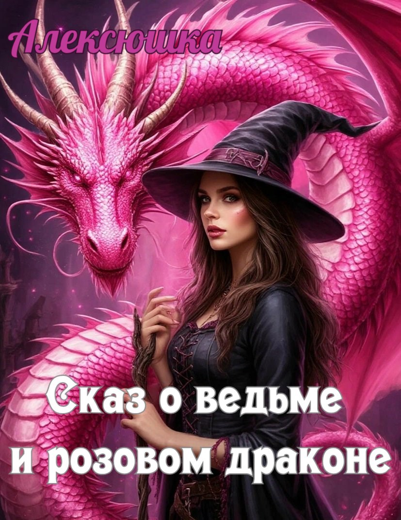 Обложка книги Сказ о ведьме и розовом драконе