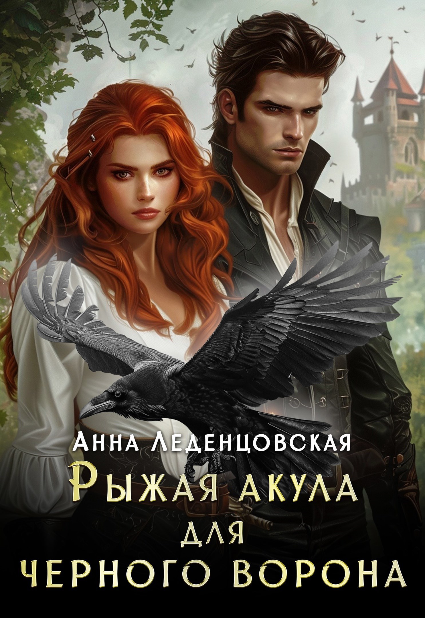 Обложка книги Рыжая Акула для черного ворона