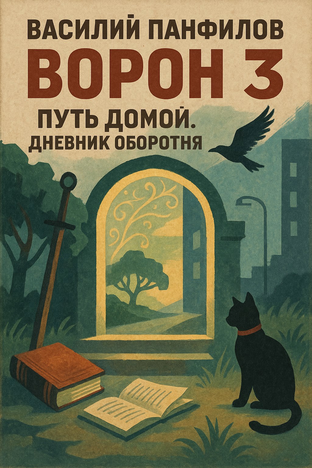 Обложка книги Ворон 3. Путь домой. Дневник оборотня