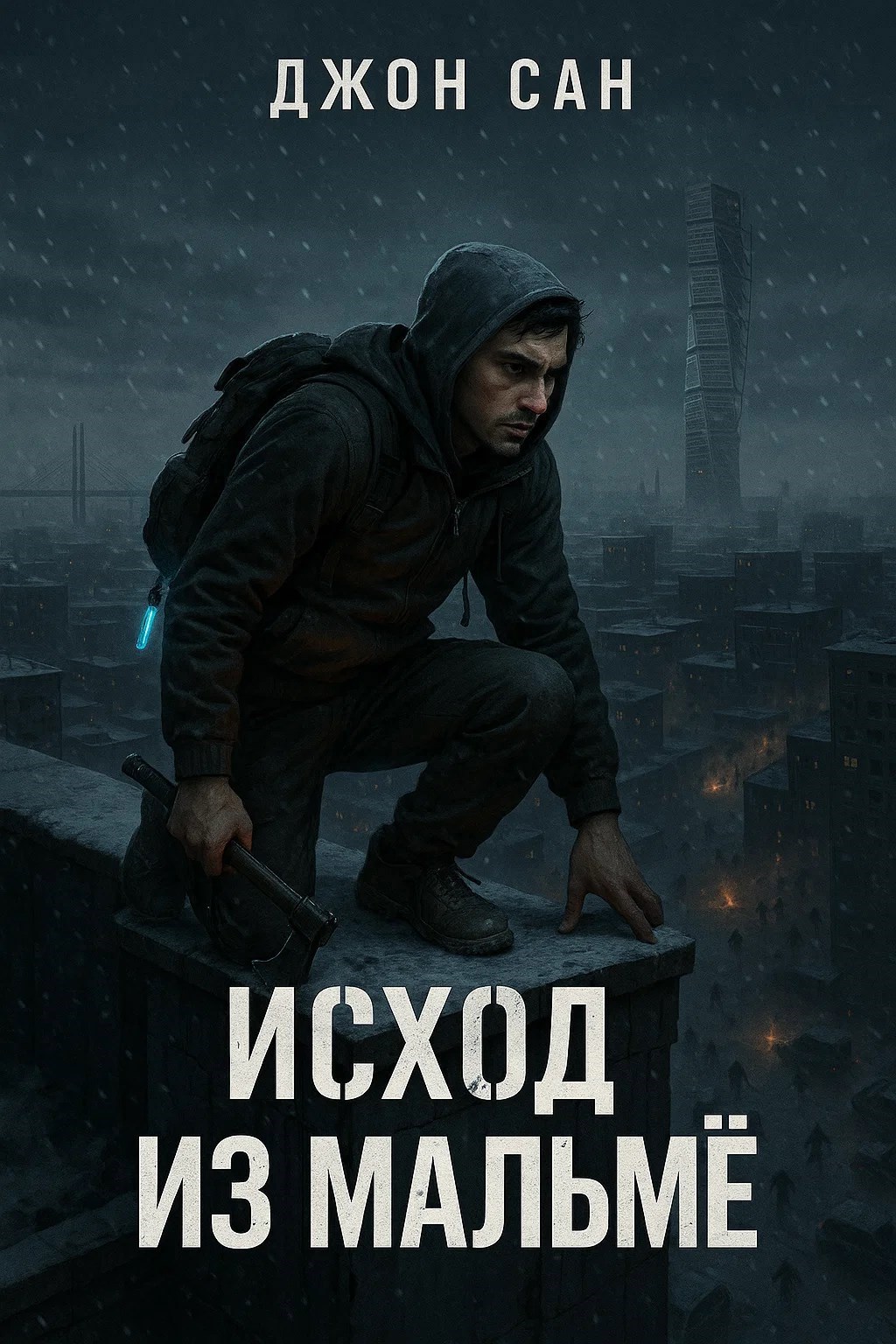Обложка книги "Черная Зима: Исход из Мальмё"