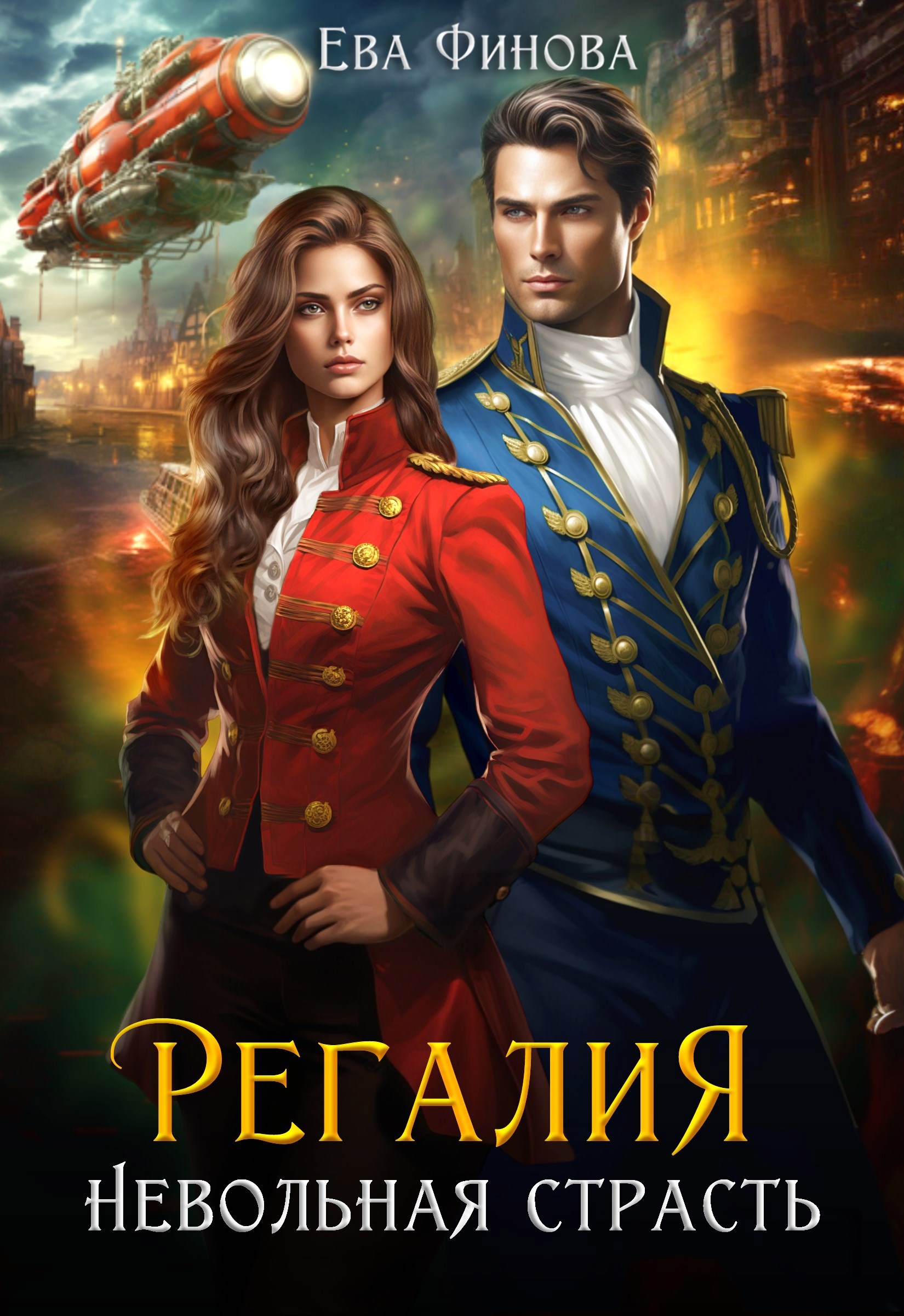 Обложка книги Регалия. Невольная страсть
