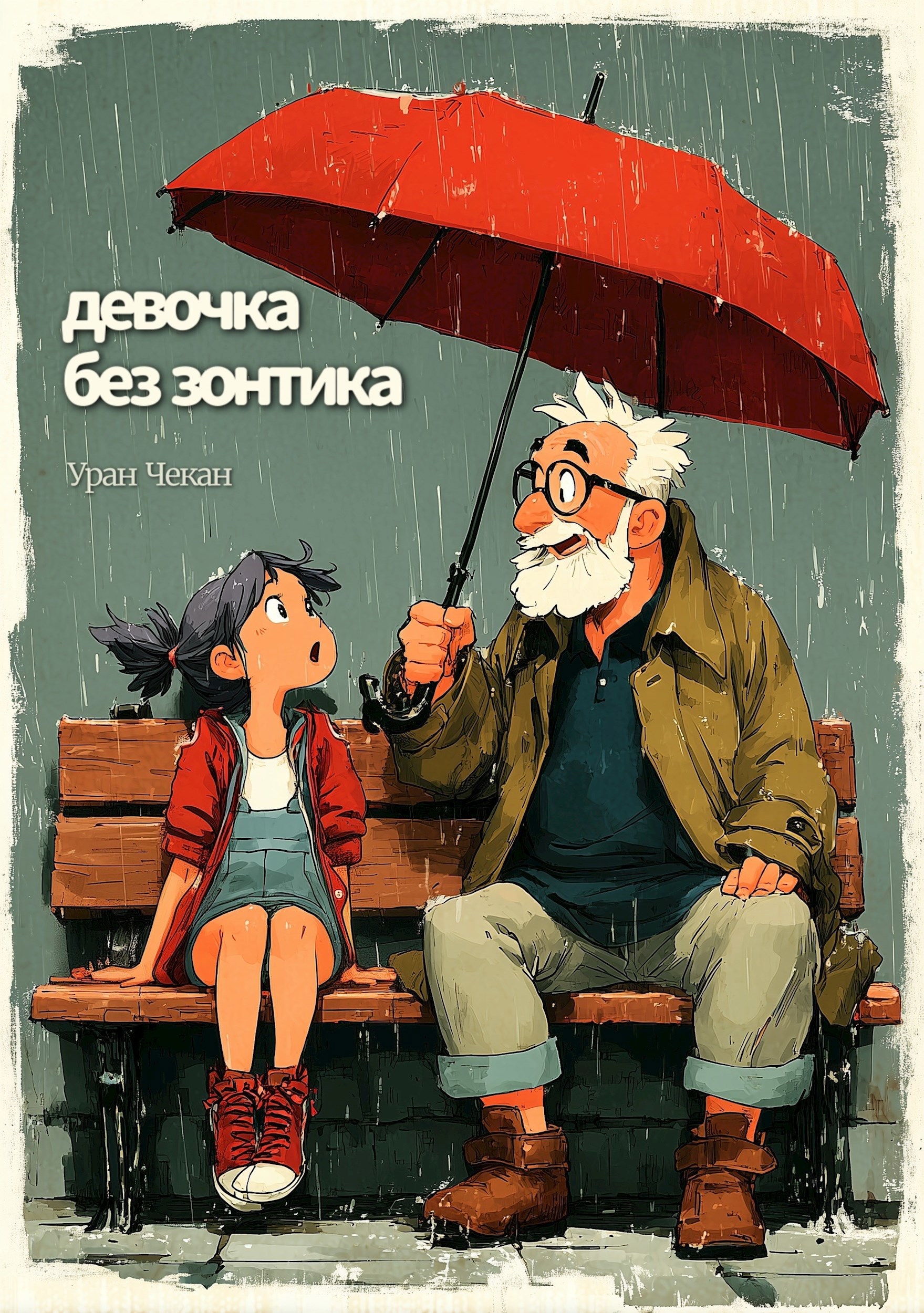 Обложка книги Девочка без зонтика