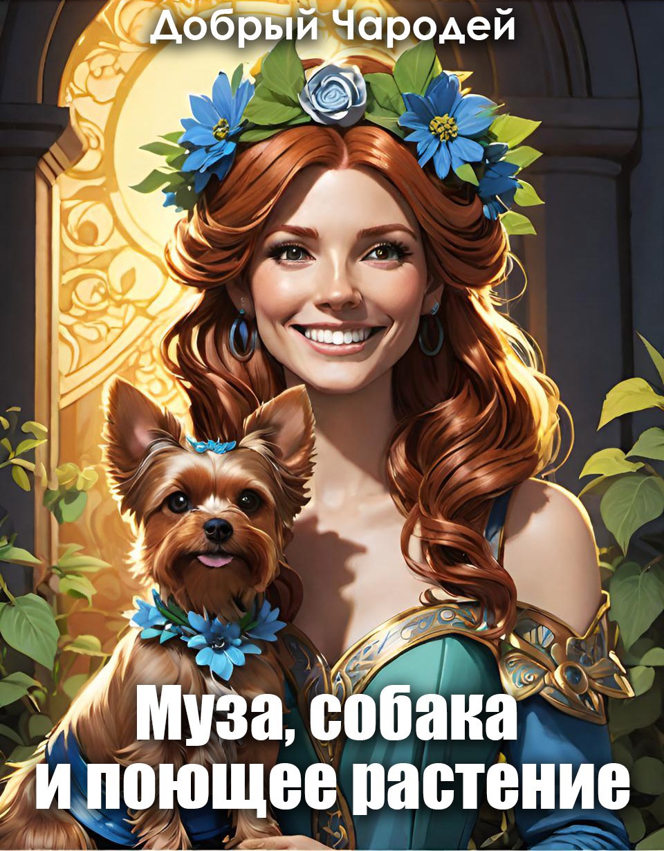 Обложка книги Муза, собака и поющее растение