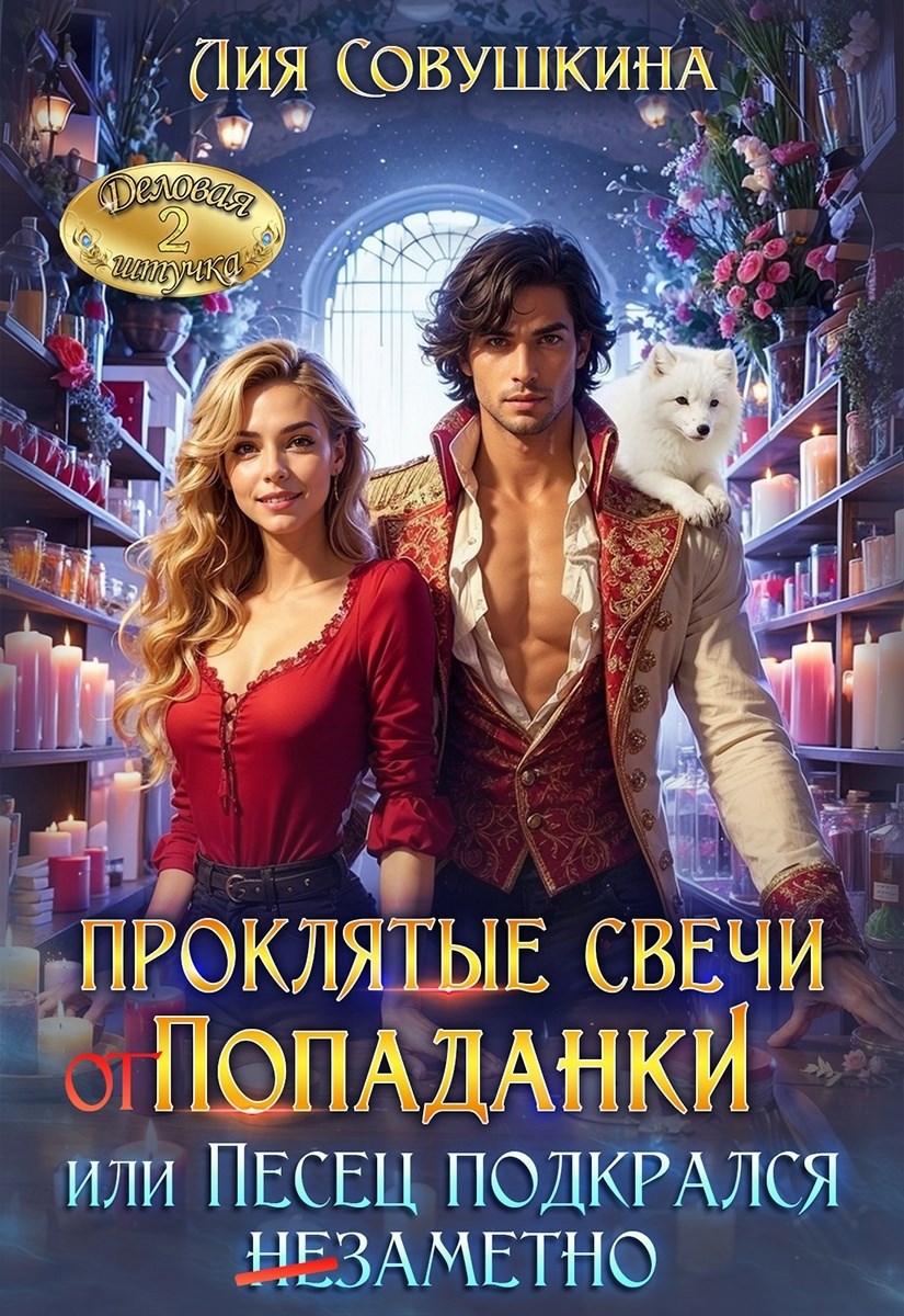 Обложка книги Проклятые свечи от попаданки, или Песец подкрался незаметно