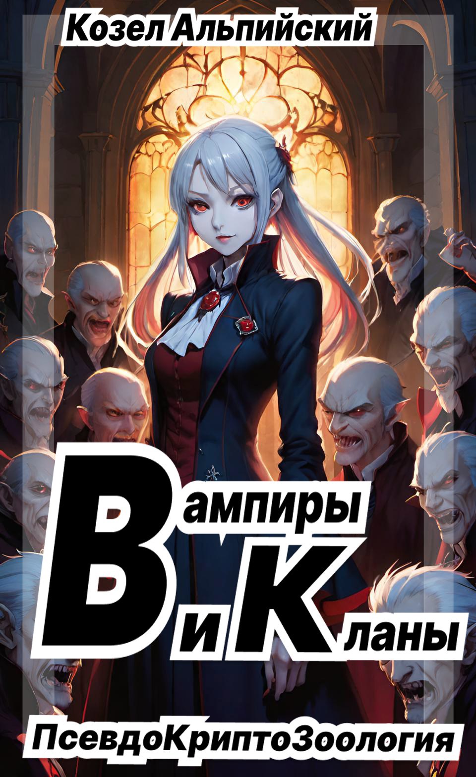 Обложка книги Вампиры и Кланы (ПсевдоКриптоЗоология)