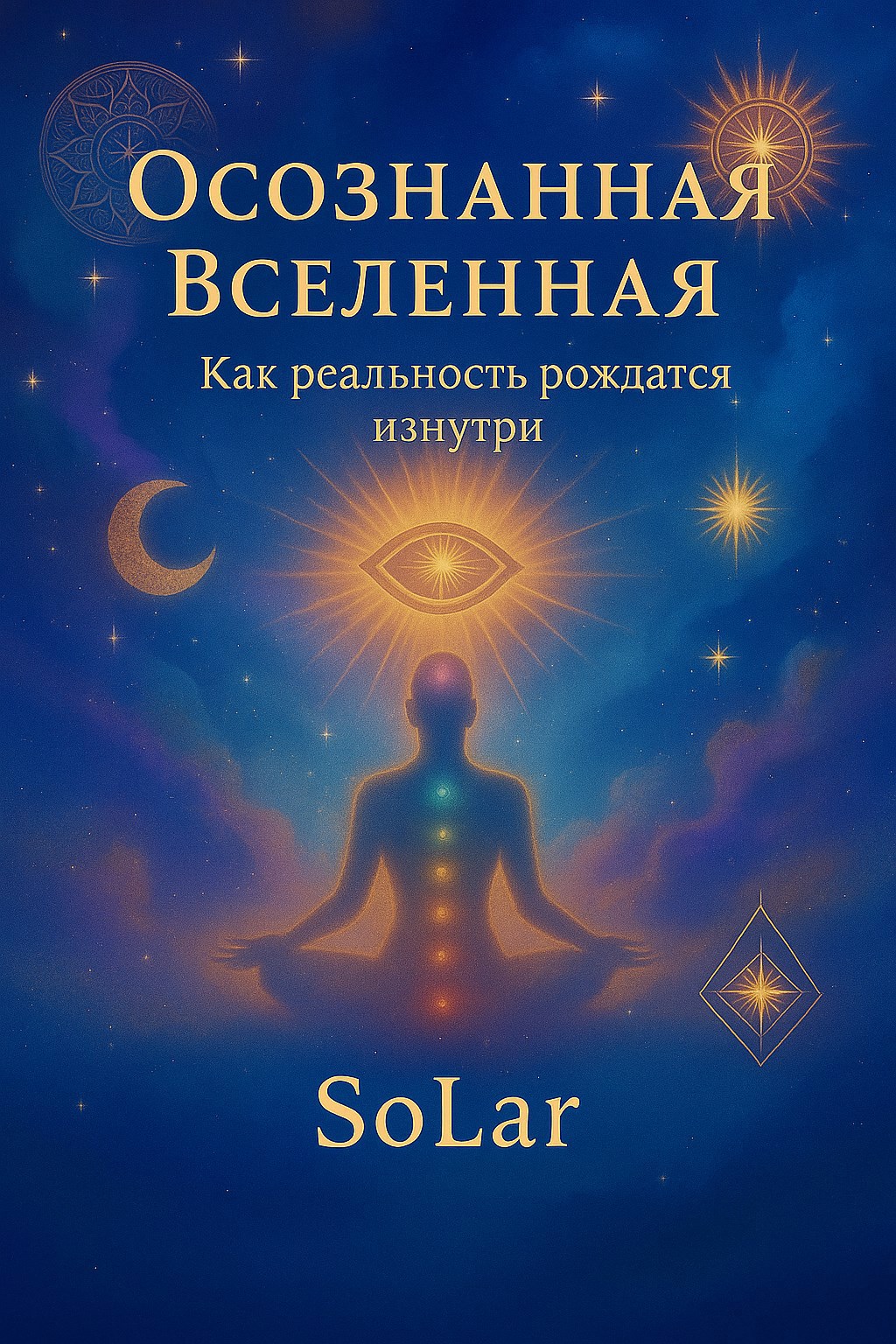 Обложка книги Осознанная Вселенная Как реальность рождается изнутри