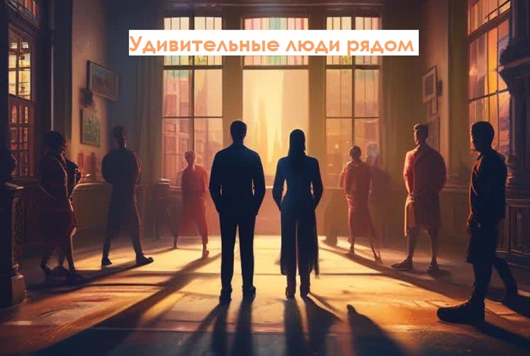 Обложка книги Удивительные люди рядом.