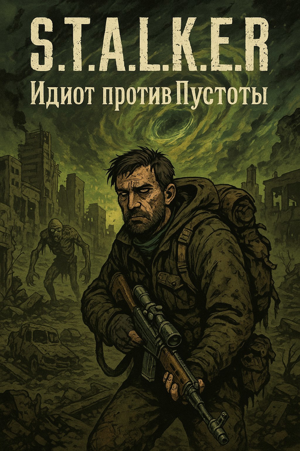 Обложка книги «S.T.A.L.K.E.R: Идиот против Пустоты»