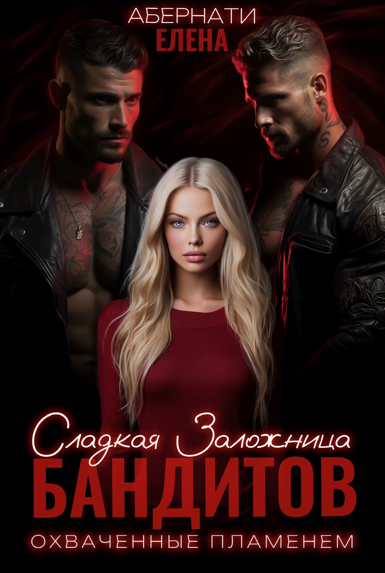Обложка книги Сладкая заложница бандитов. Охваченные пламенем, часть 2