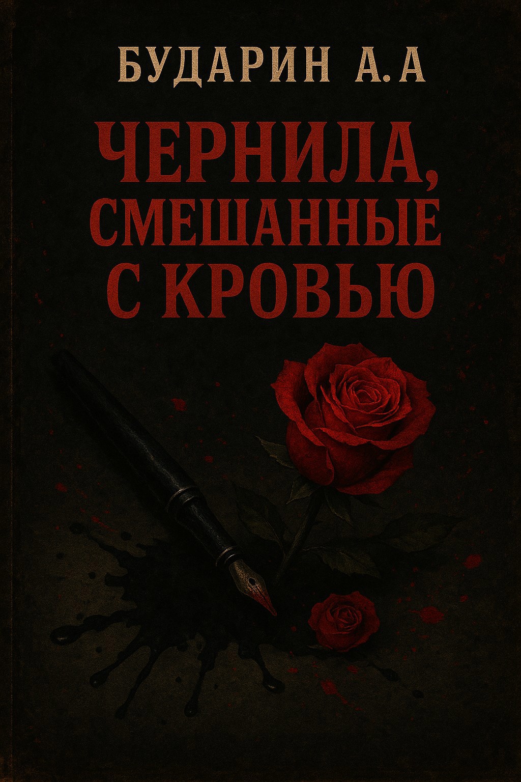 Обложка книги Чернила, смешанные с кровью