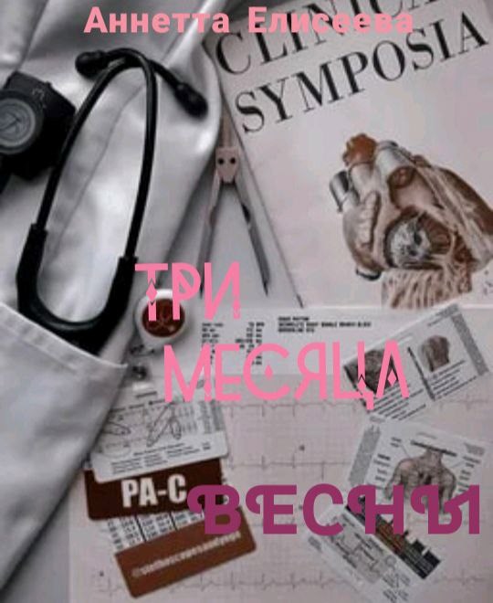 Обложка книги Три месяца весны