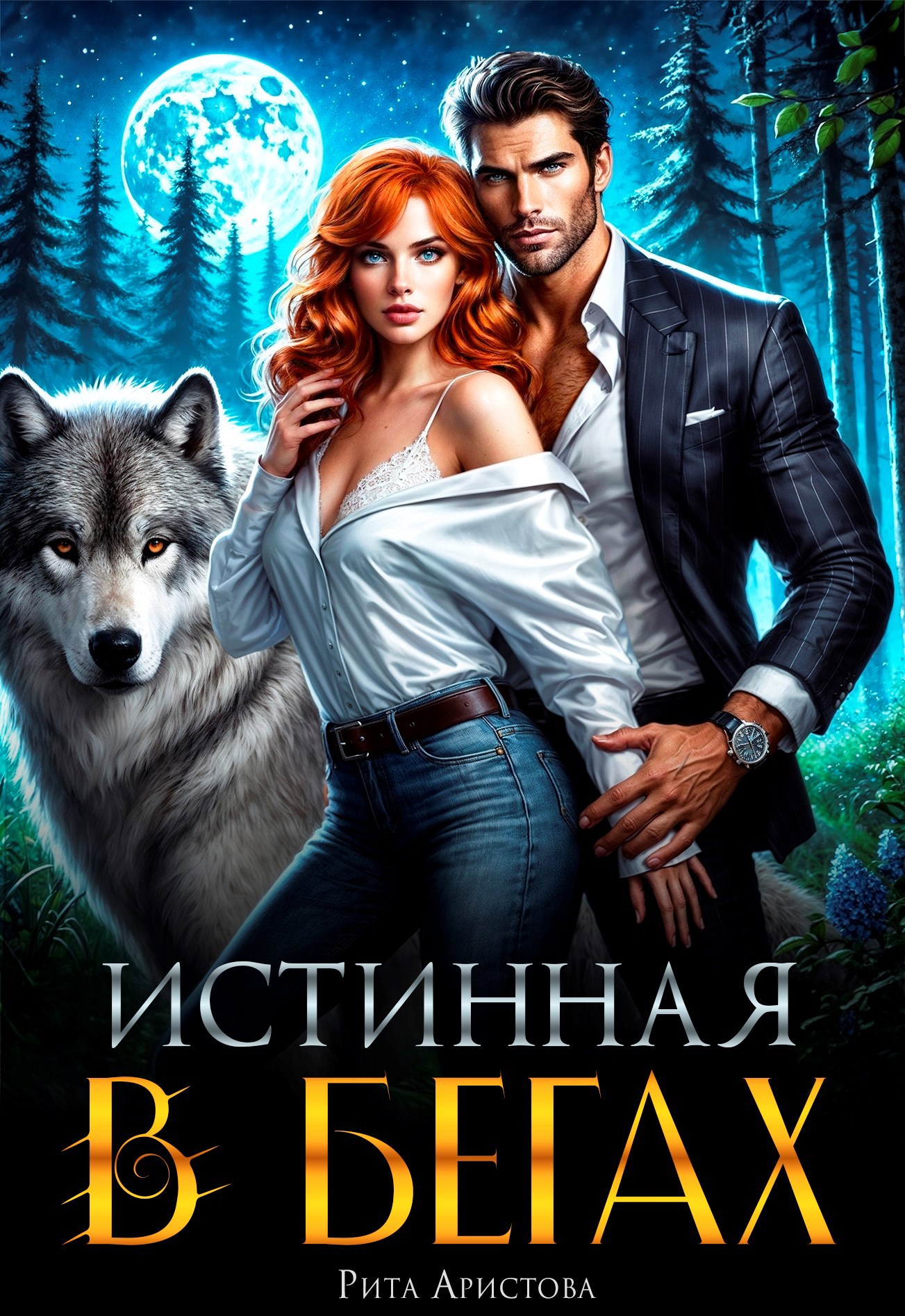 Обложка книги Истинная в бегах
