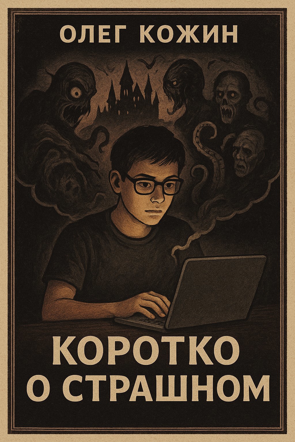Обложка книги Коротко о страшном