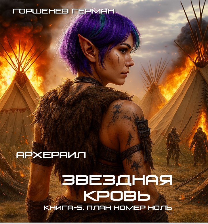 Обложка книги Архераил Звёздная Кровь Книга-5. План номер ноль