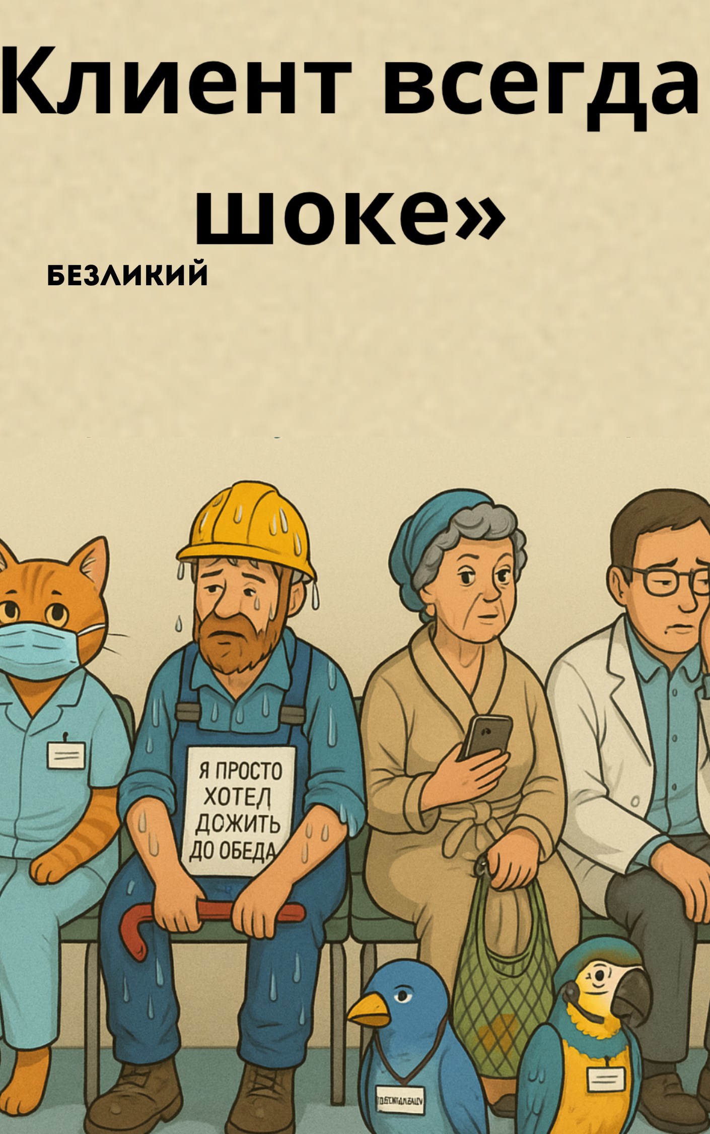 Обложка книги Клиент всегда в… шоке»