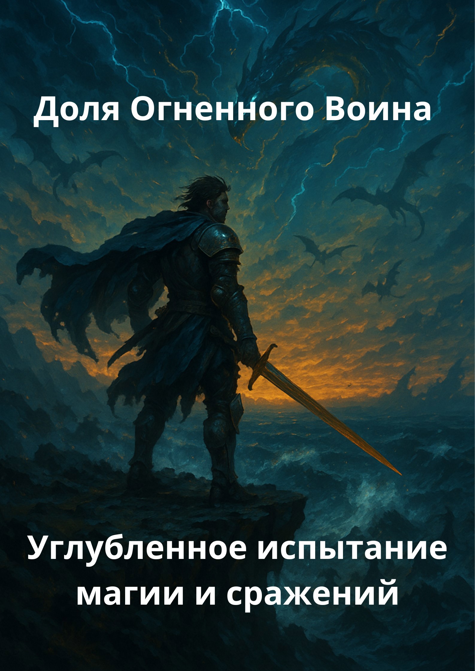 Обложка книги Доля Огненного Воина: углубленное испытание магии и сражений