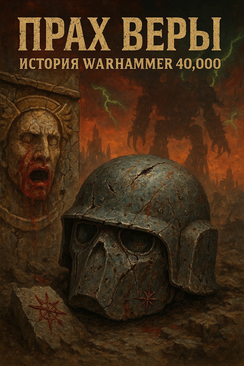 Обложка книги Прах Веры: История Warhammer 40,000