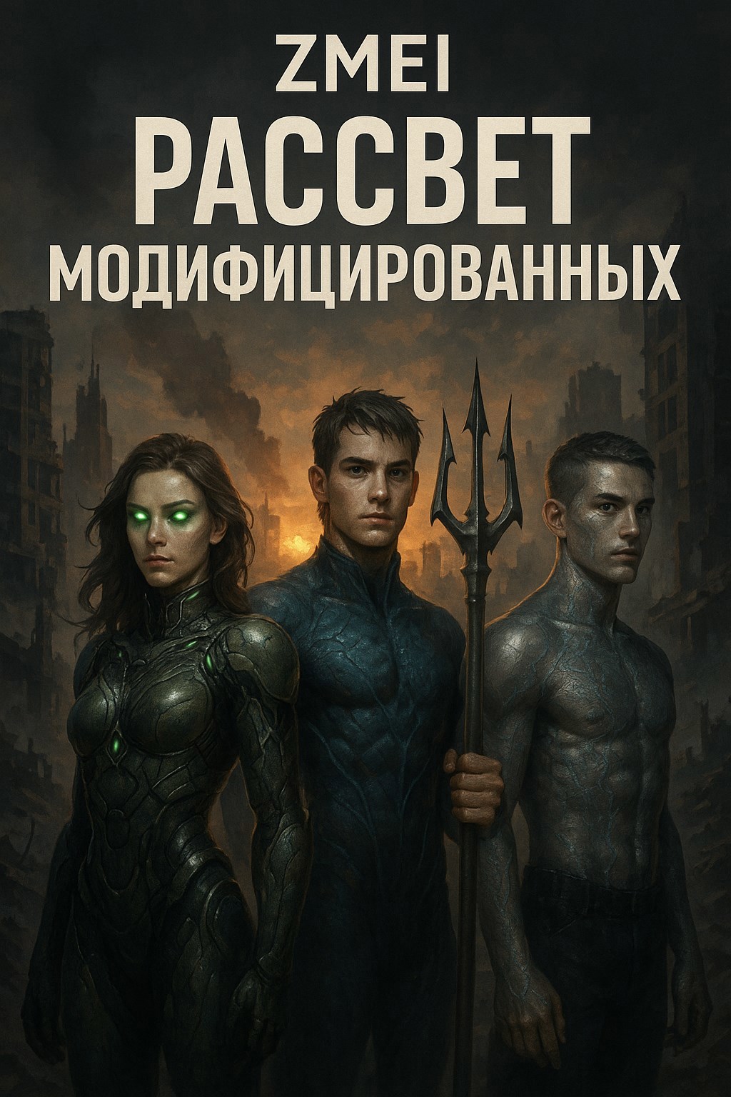 Обложка книги Рассвет модифицырованых!