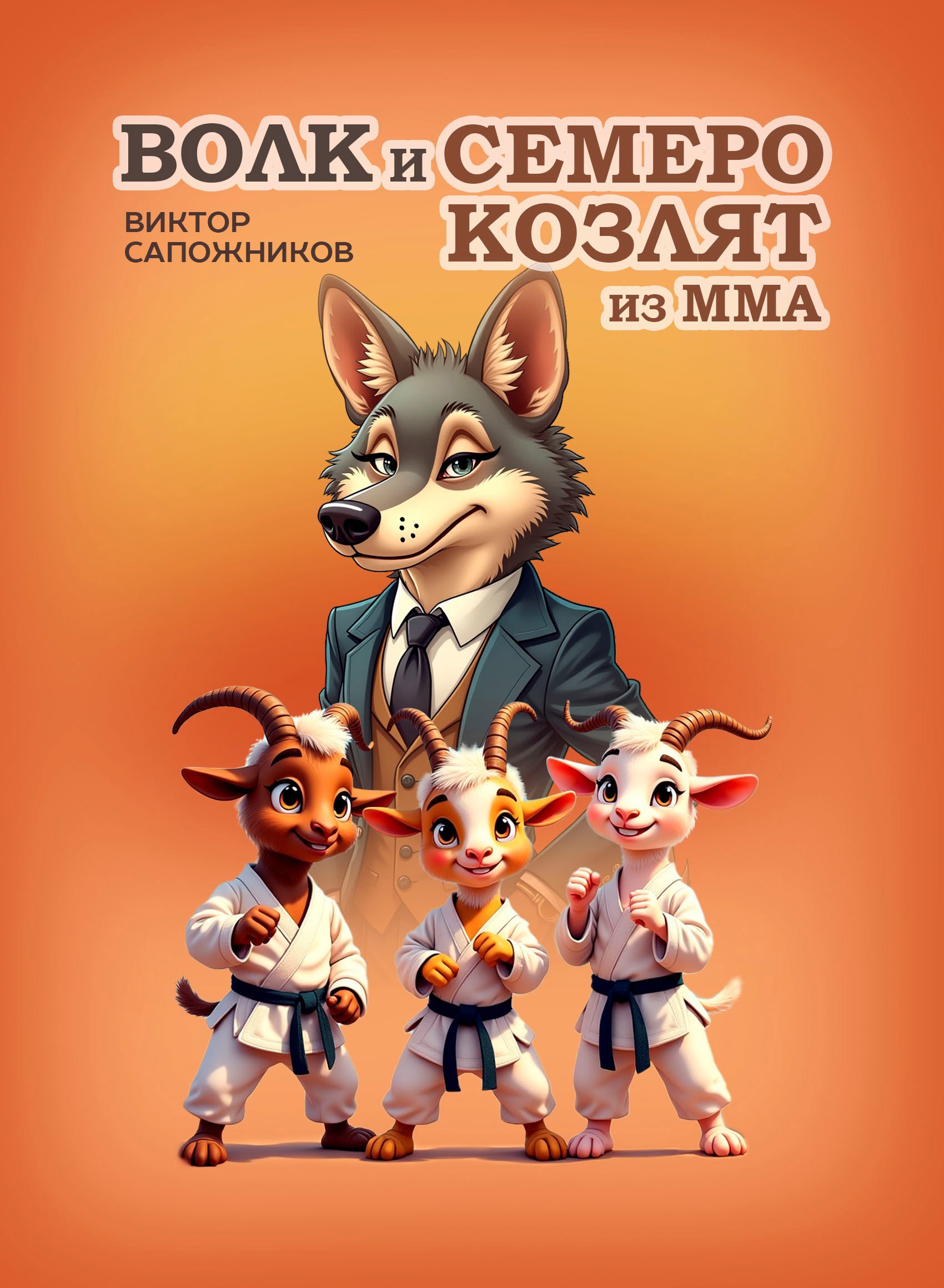 Обложка книги Волк и семеро козлят из MMA