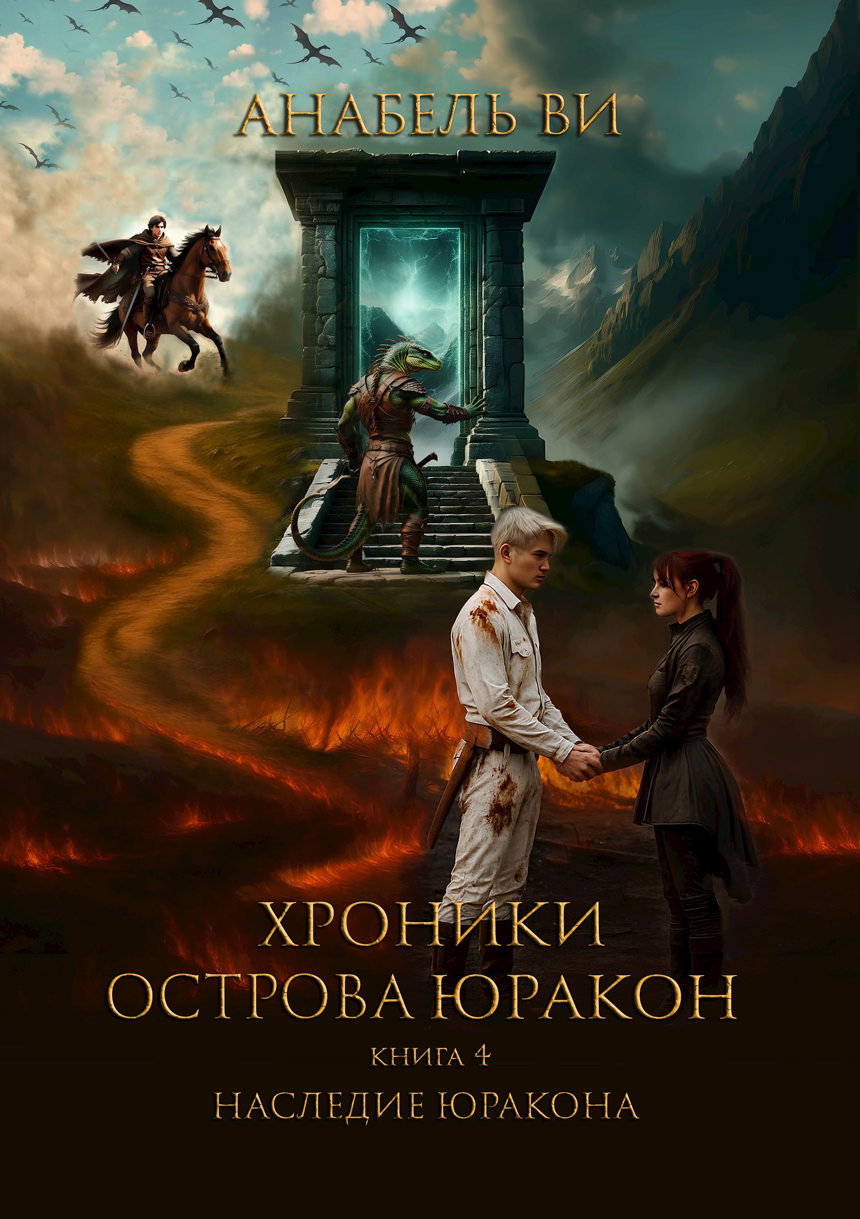 Обложка книги Хроники острова Юракон. Книга четвертая. Наследие Юракона