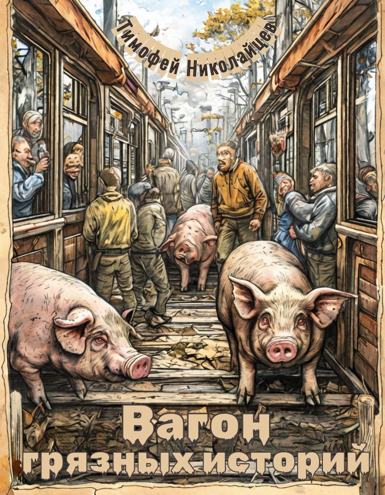Обложка книги Вагон грязных историй