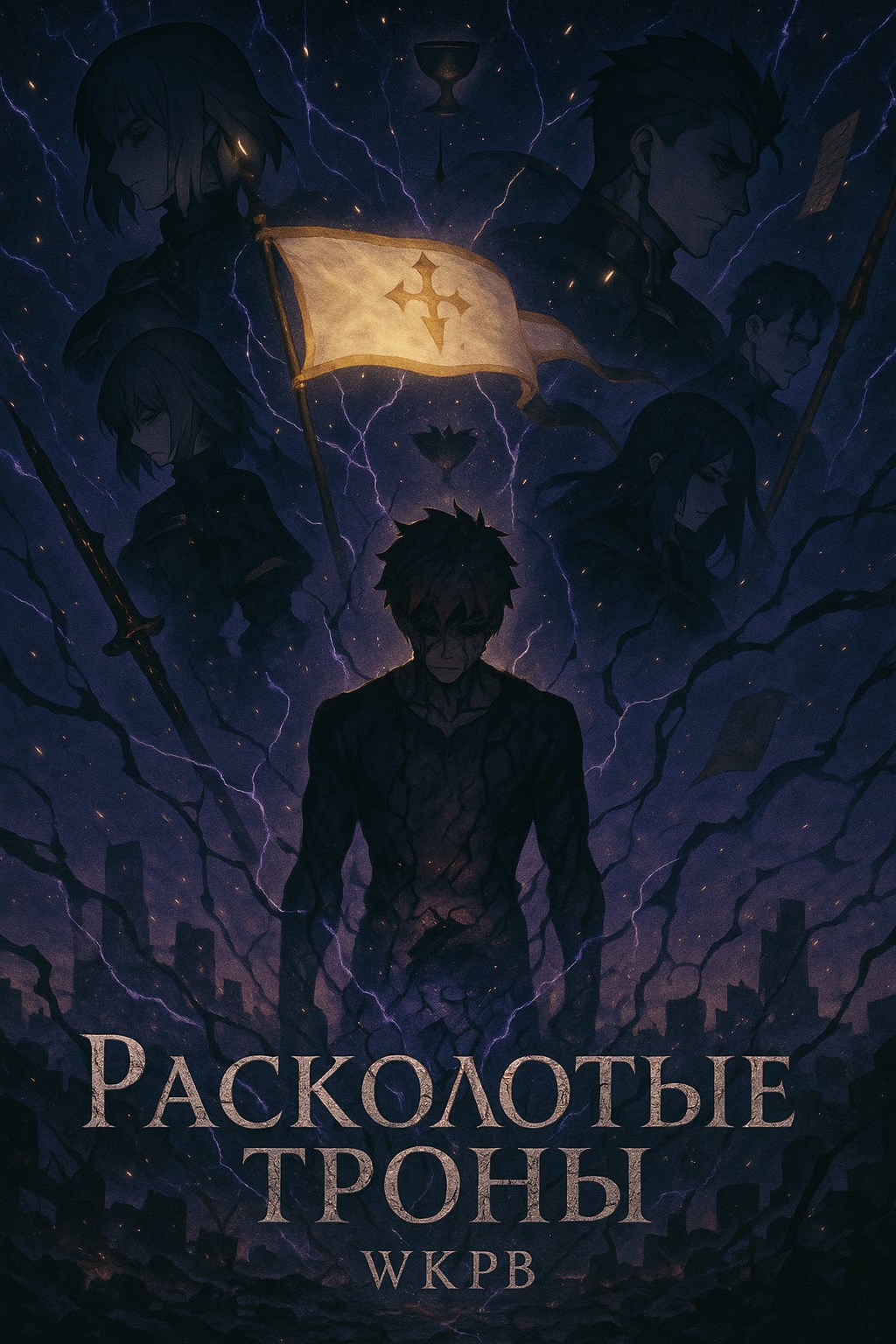 Обложка книги Расколотые троны