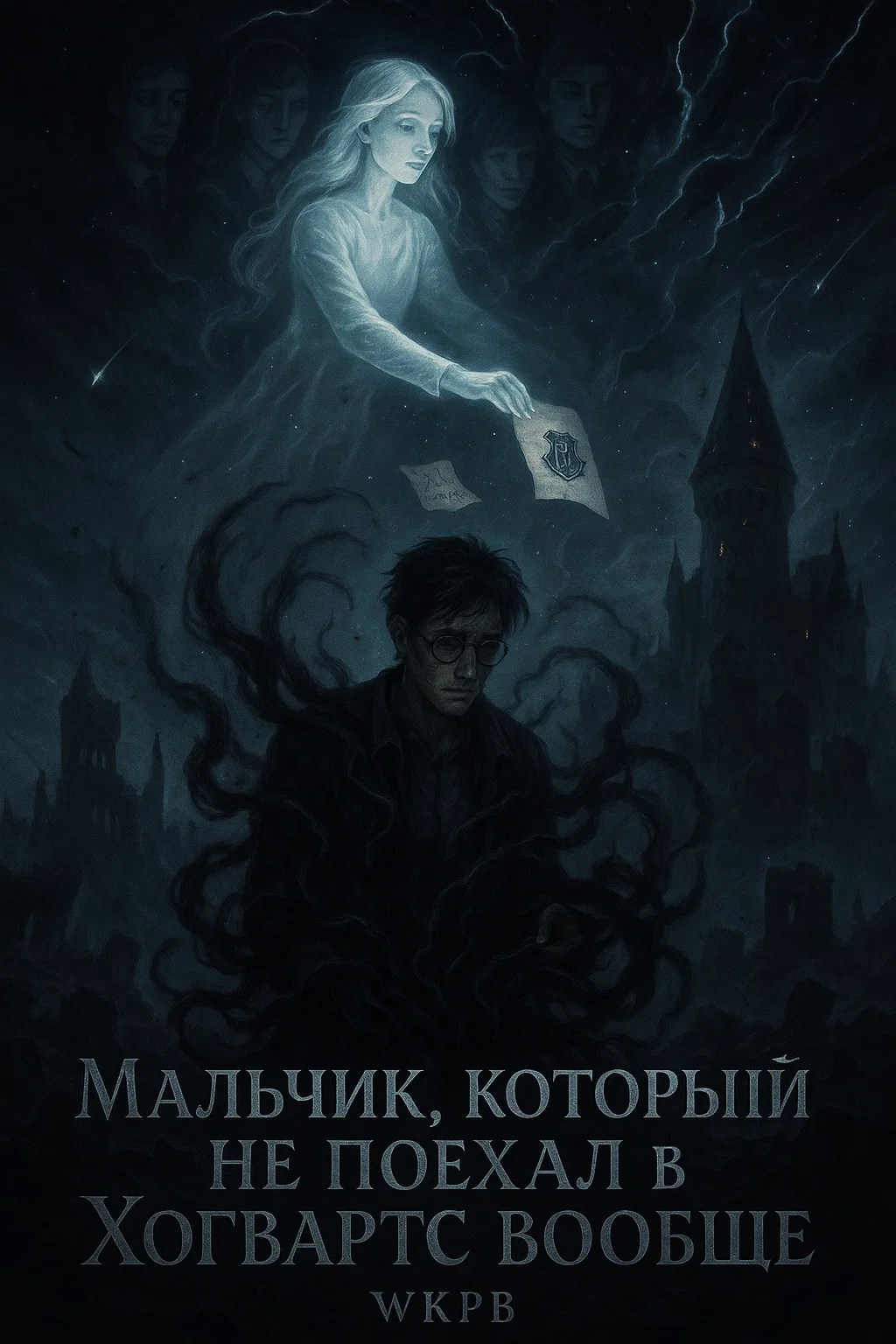 Обложка книги Мальчик, который не поехал в Хогвартс вообще