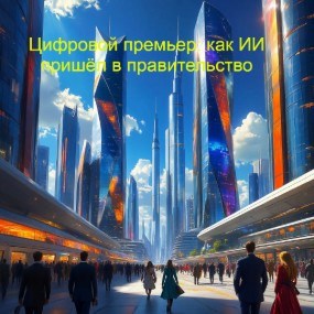 Обложка книги Цифровой премьер: как ИИ пришёл в правительство