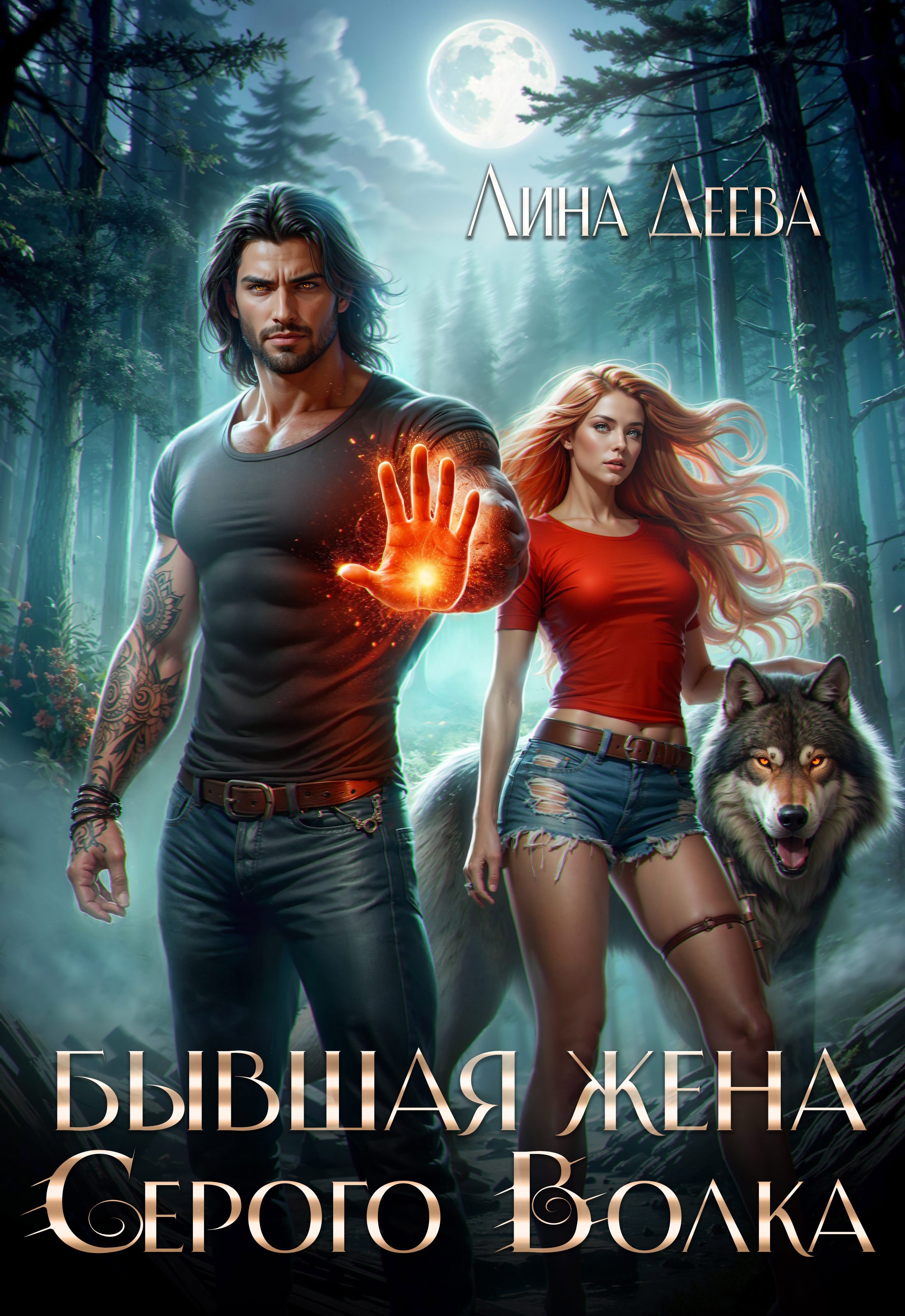 Обложка книги Бывшая жена Серого Волка