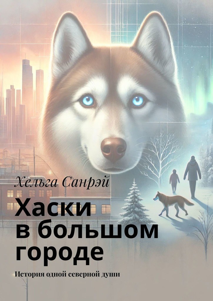 Обложка книги Хаски в большом городе