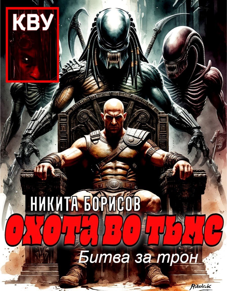 Обложка книги Охота во тьме. Битва за трон