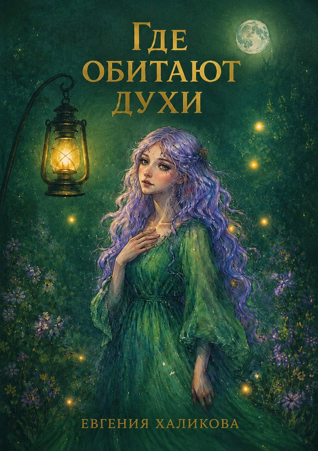 Обложка книги Где обитают духи