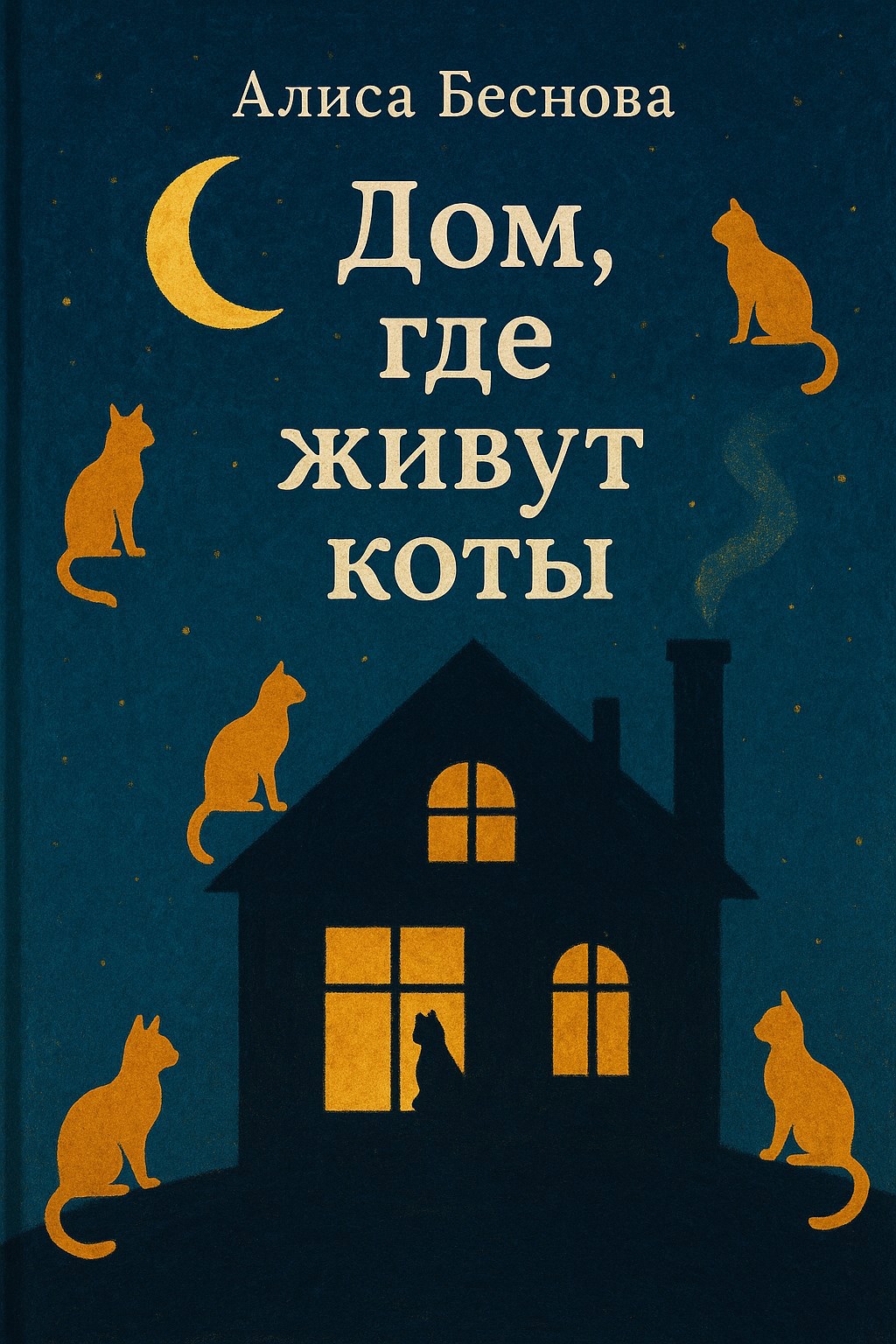 Обложка книги Дом, где живут коты