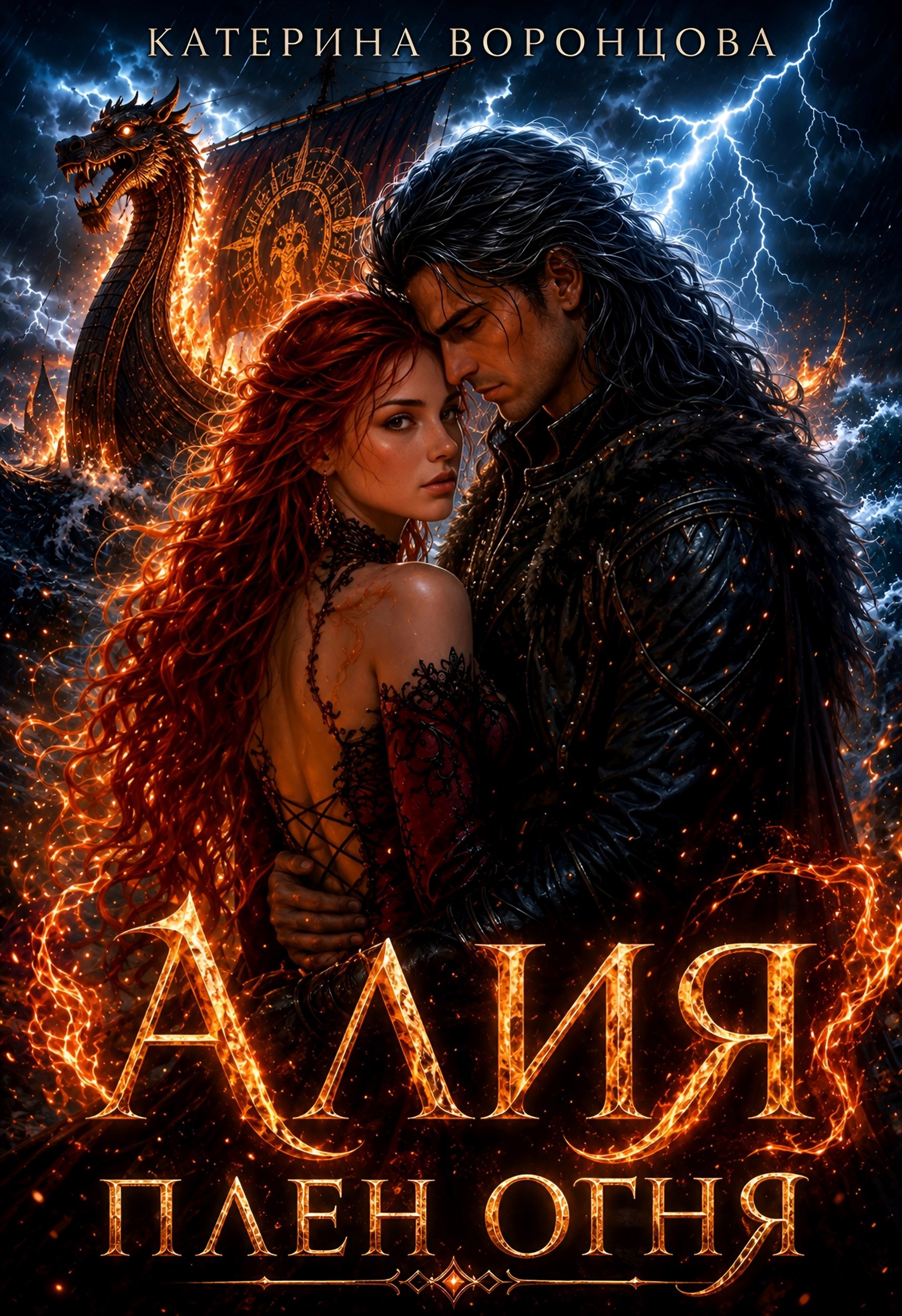Обложка книги Алия. Плен Огня