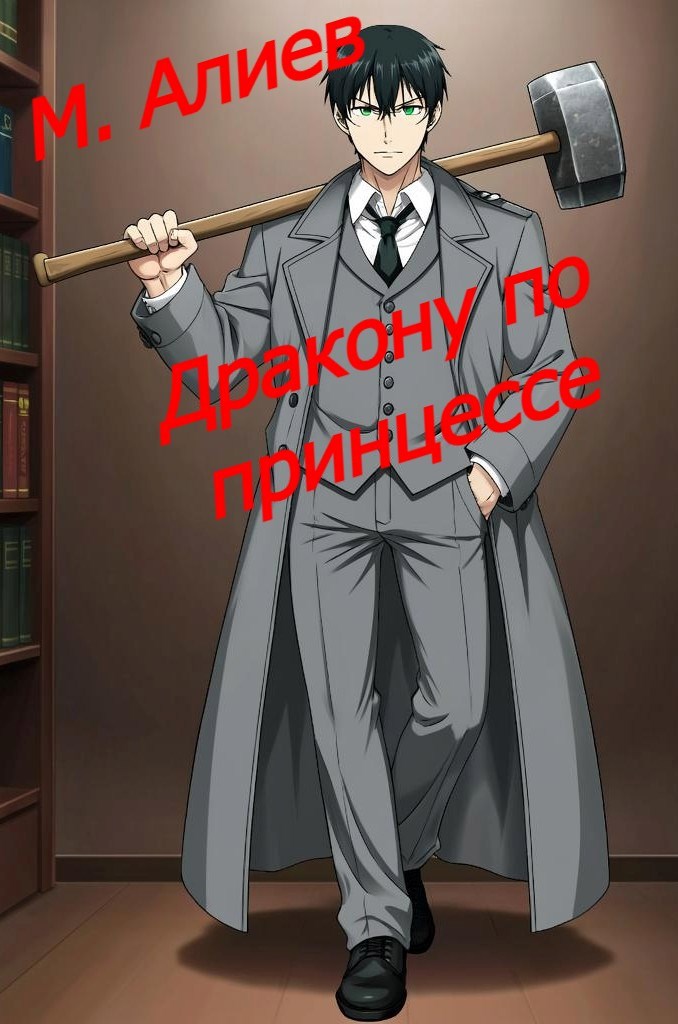 Обложка книги Дракону по принцессе