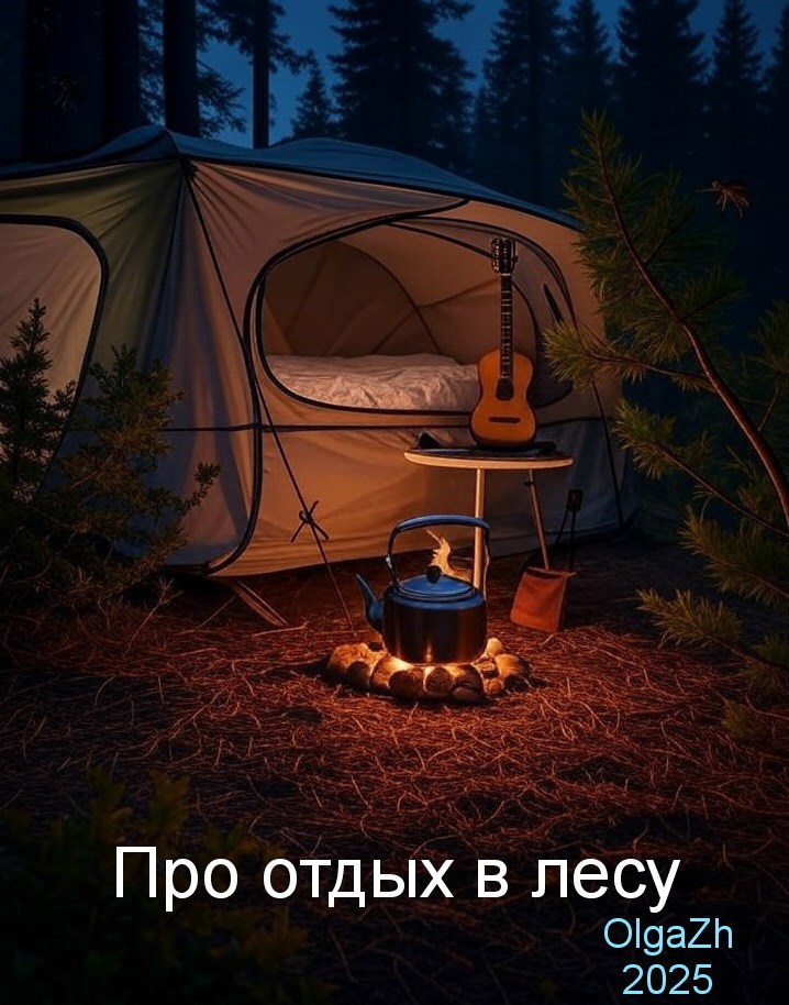 Обложка книги Про отдых в лесу
