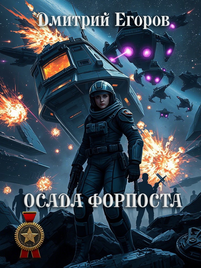 Обложка книги Осада форпоста