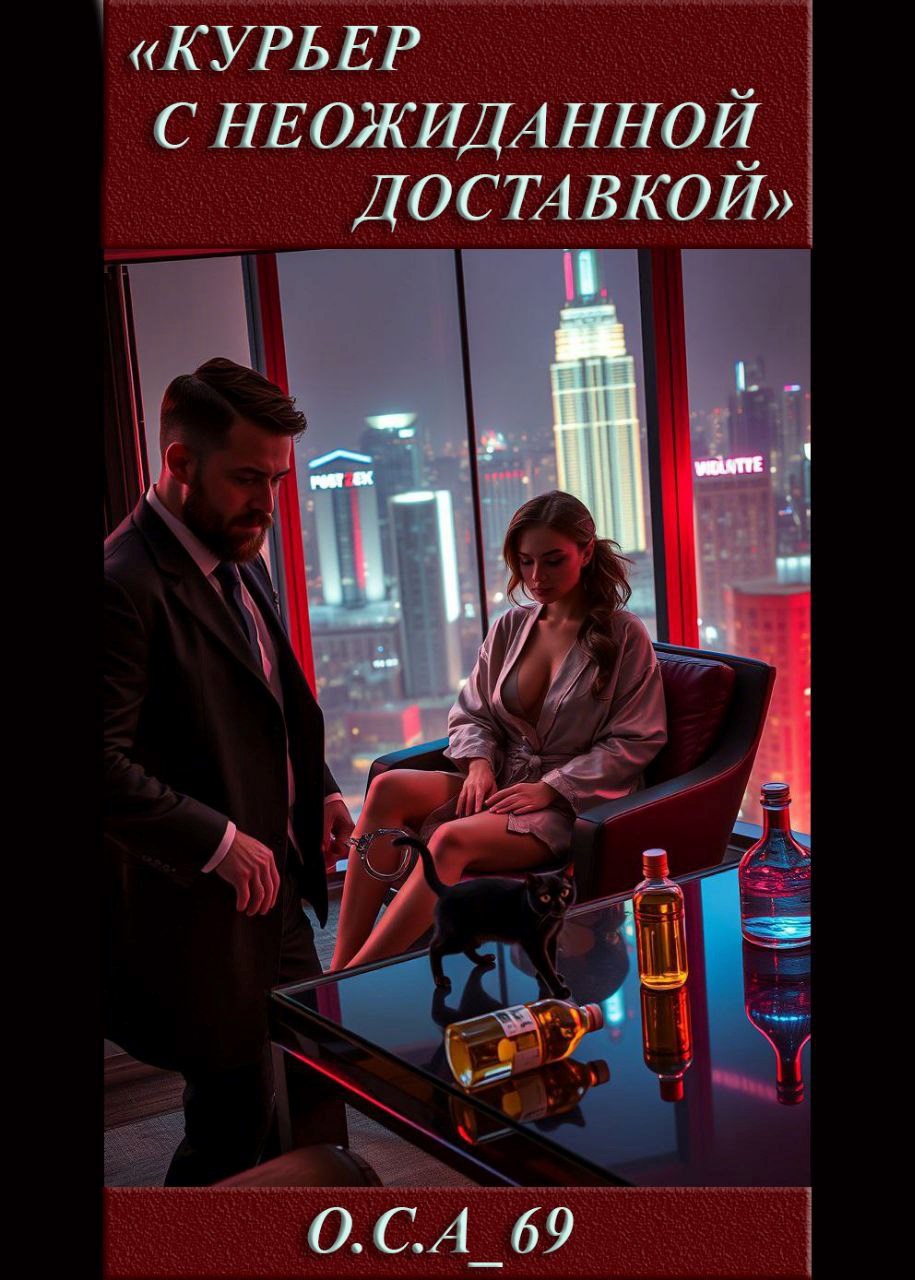 Обложка книги "Курьер с неожиданной доставкой"