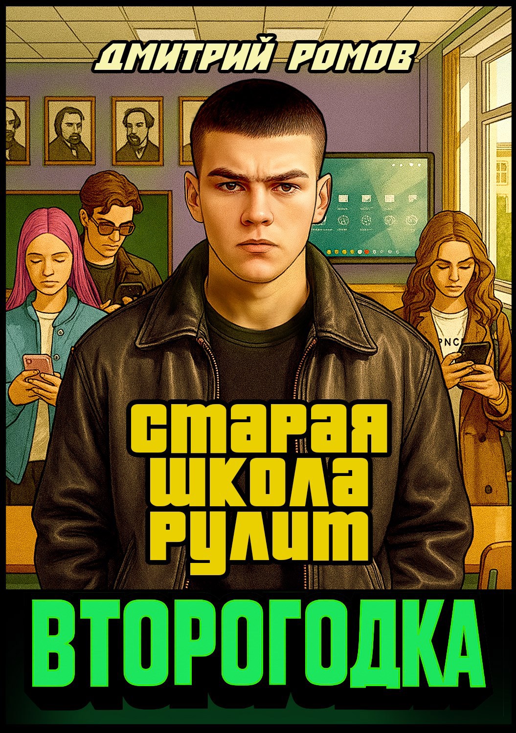 Обложка книги Второгодка. Книга 1. Старая школа рулит