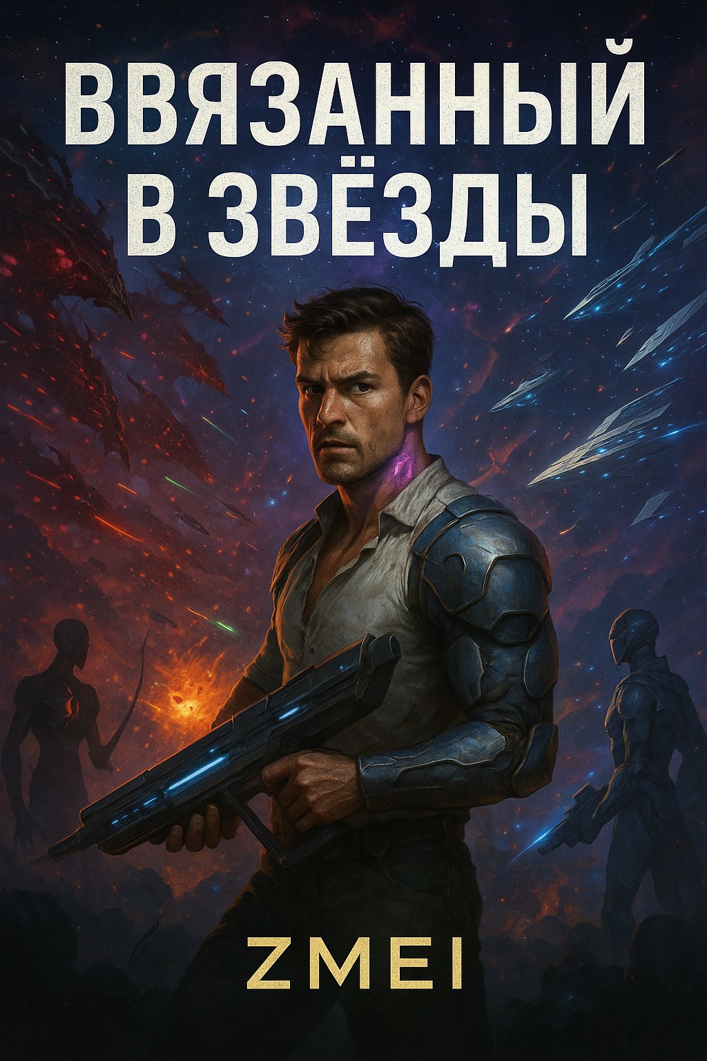 Обложка книги Ввязаный в звёзды!