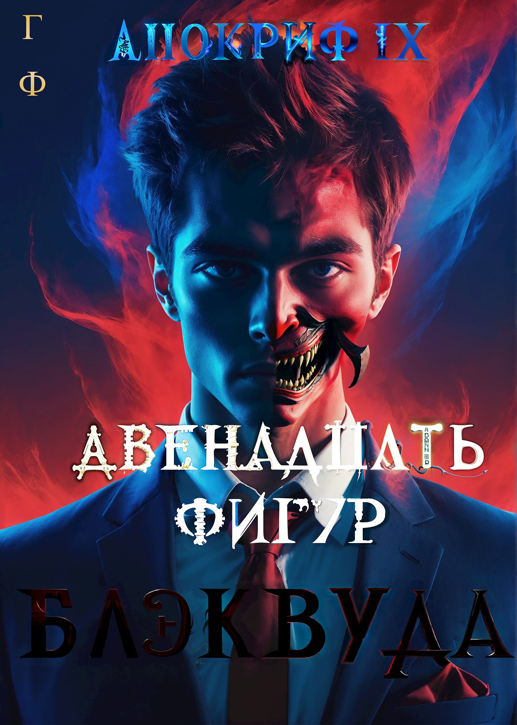 Обложка книги AIX: Двенадцать фигур Блэквуда