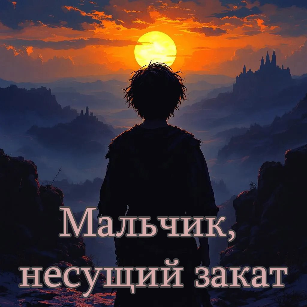 Обложка книги Мальчик, несущий закат.