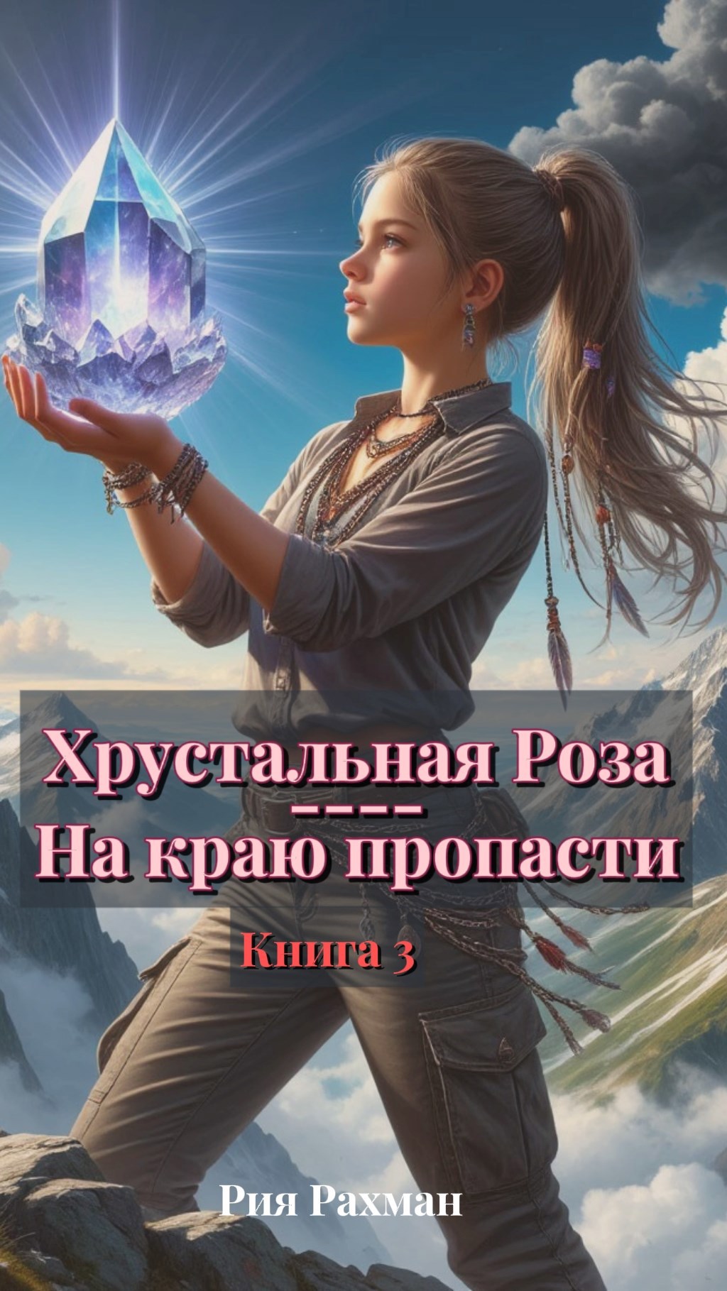 Обложка книги Хрустальная роза. Книга 3: На краю пропасти