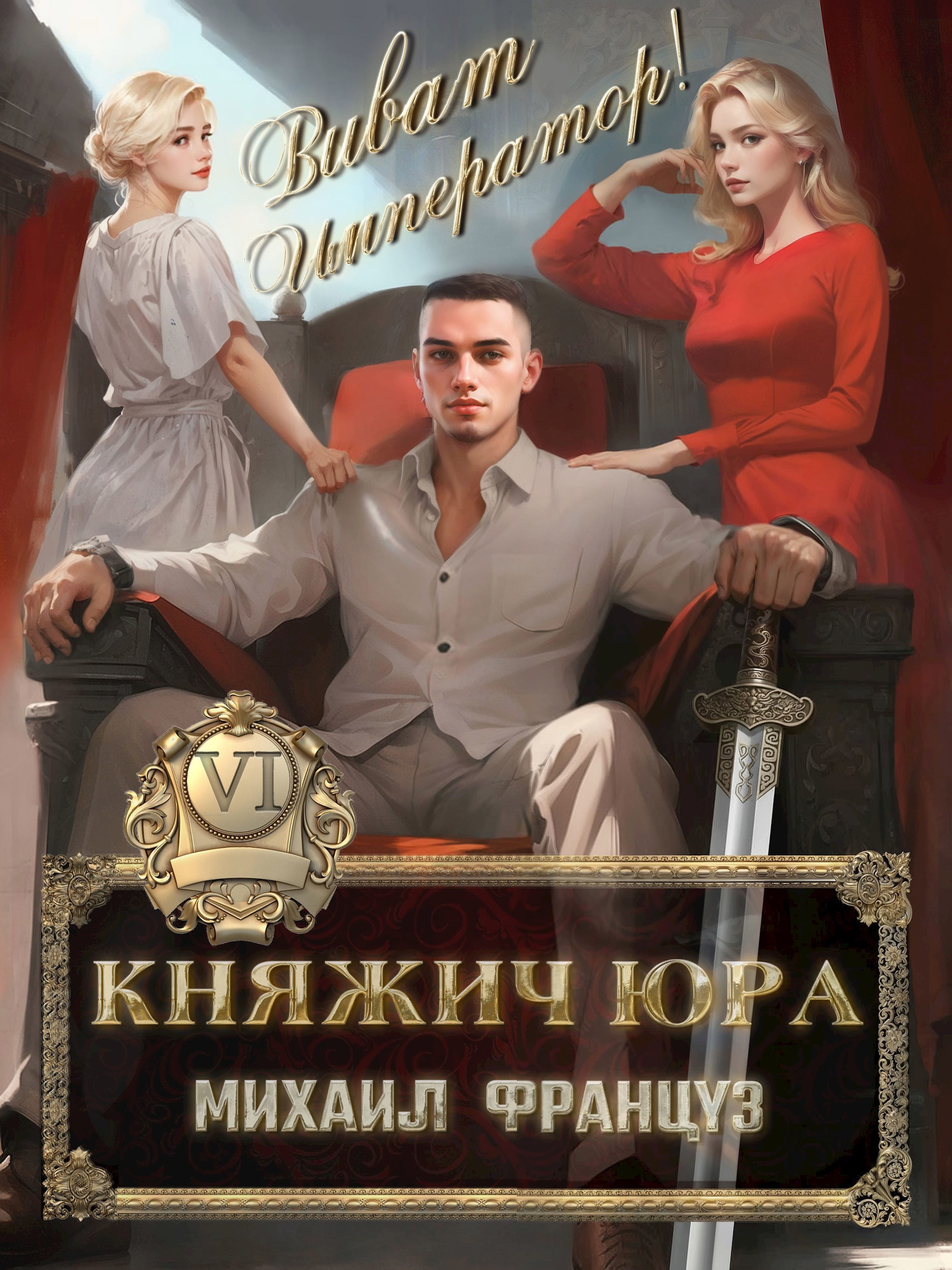 Обложка книги Княжич Юра VI Виват Император!