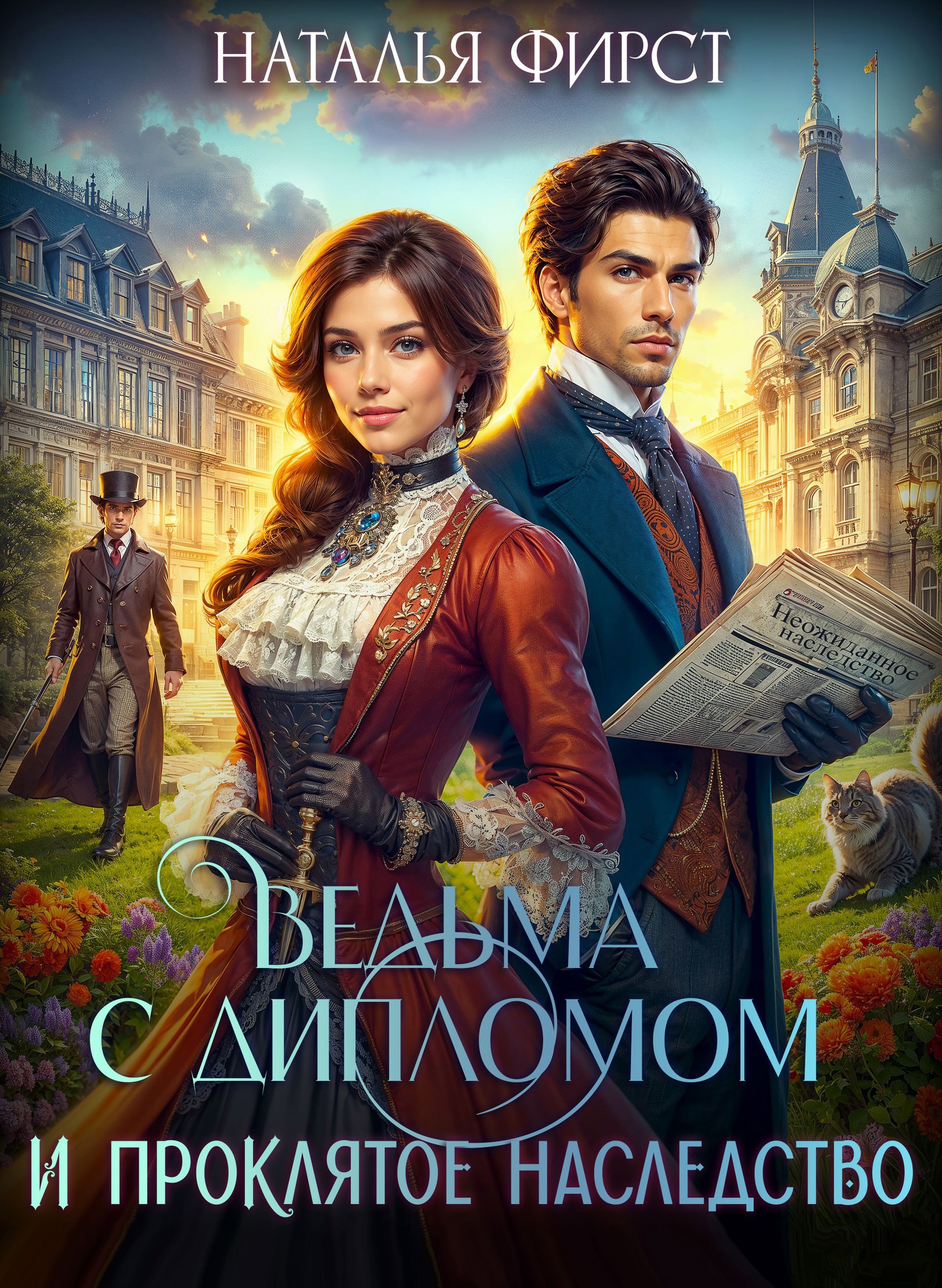 Обложка книги Ведьма с дипломом и проклятое наследство
