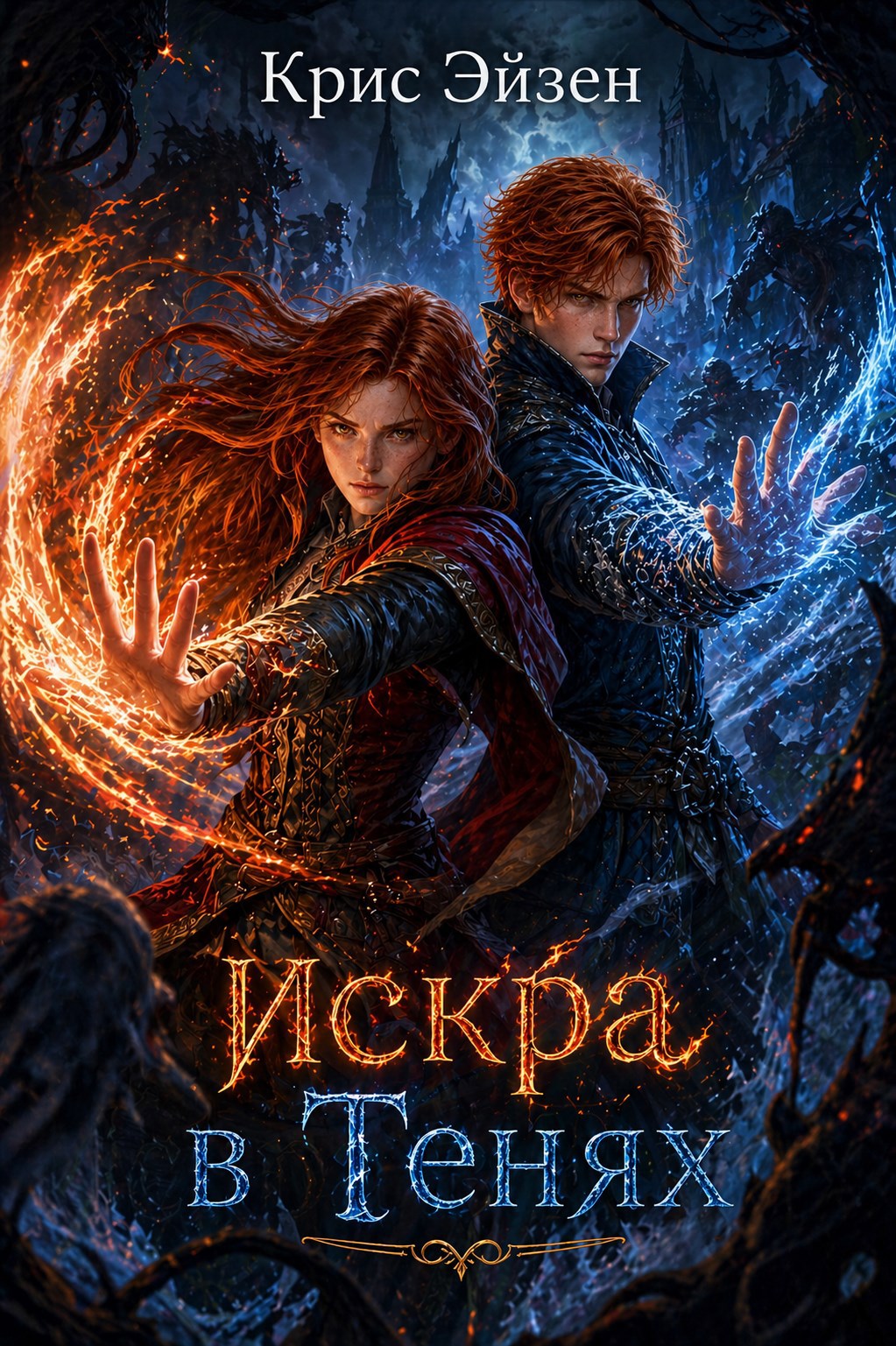 Обложка книги Искра в Тенях