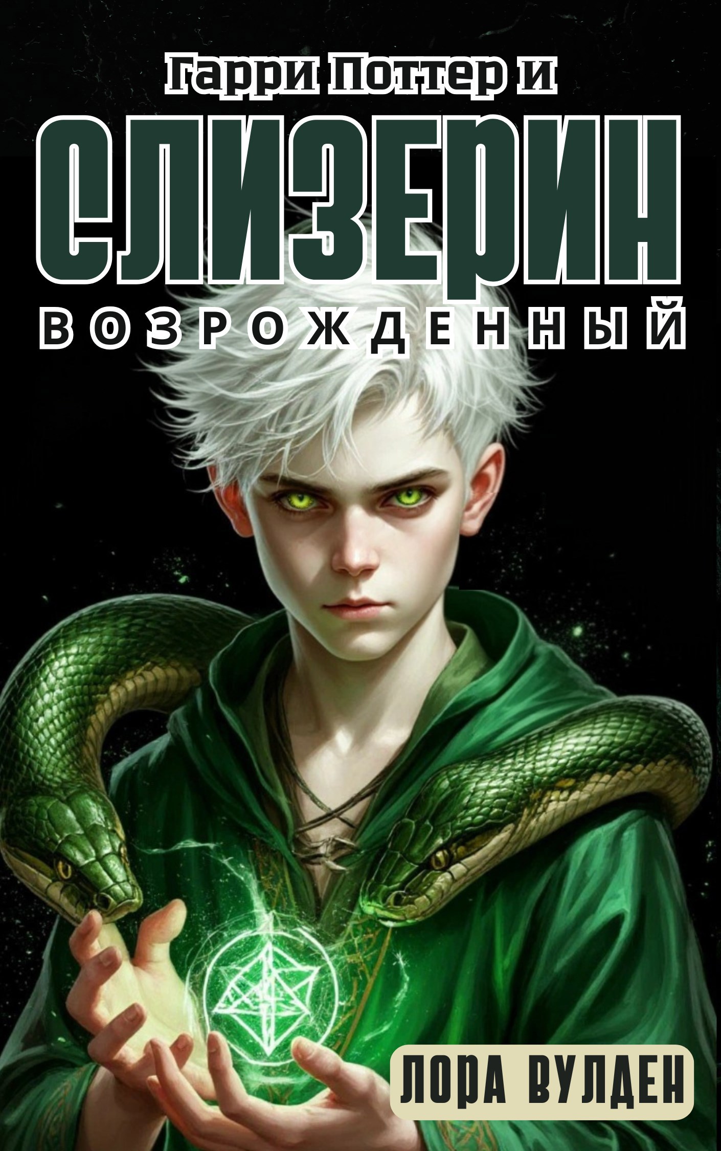 Обложка книги Гарри Поттер и Слизерин Возрожденный