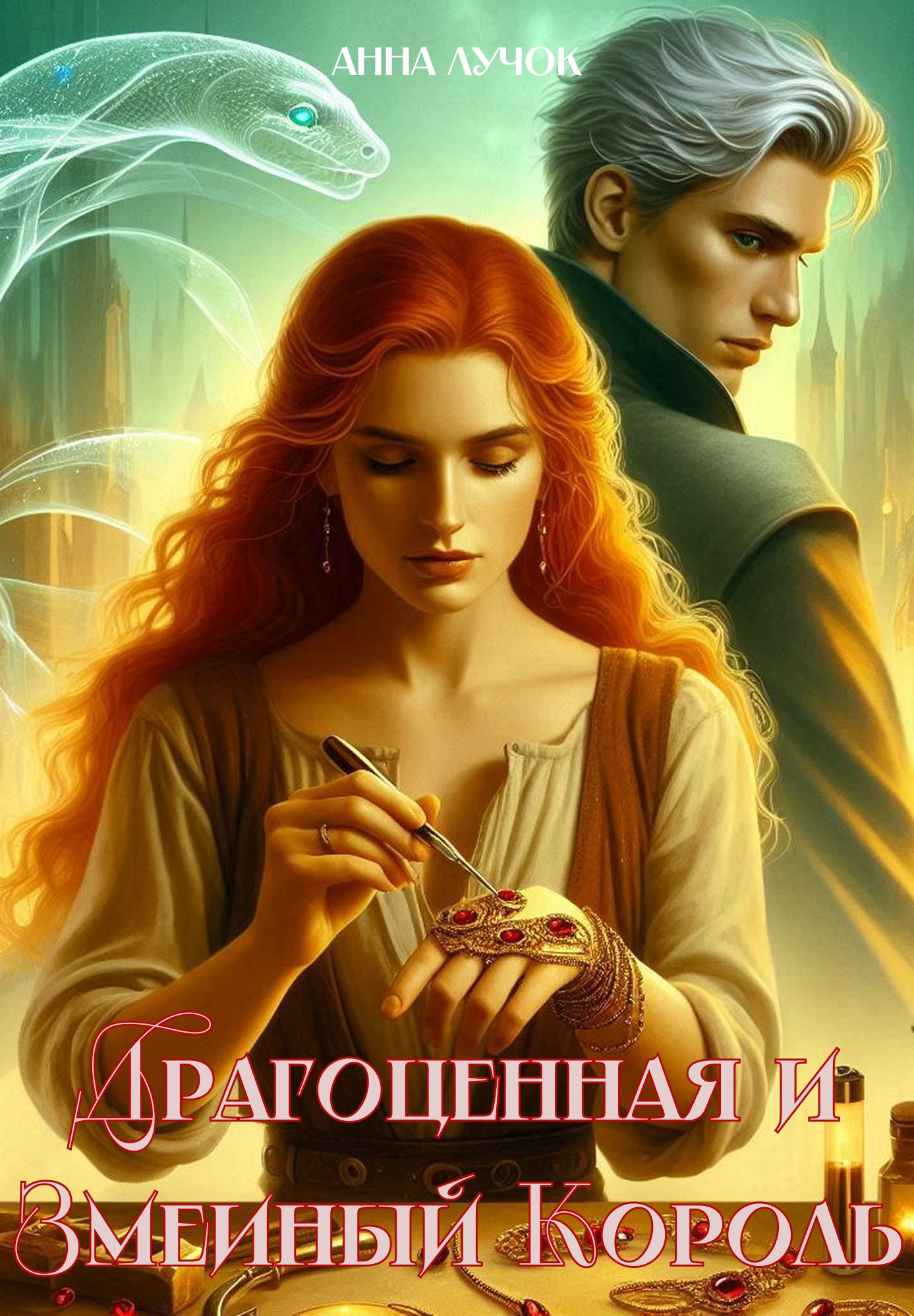 Обложка книги Драгоценная и Змеиный Король