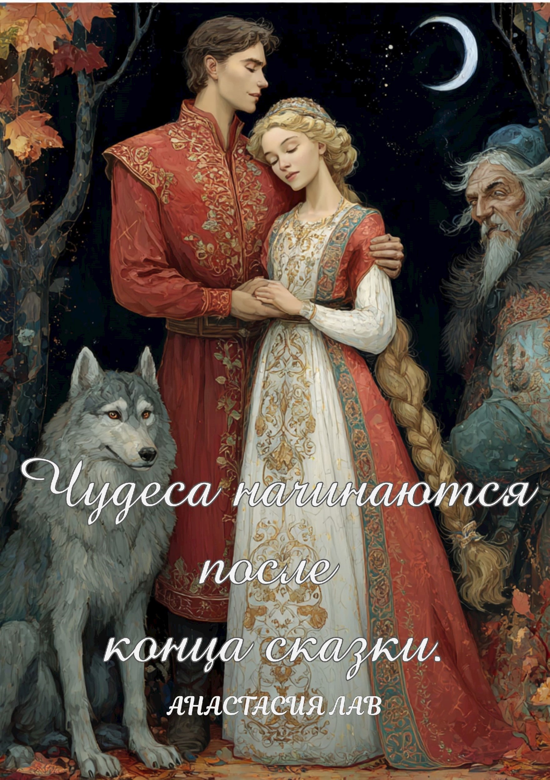 Обложка книги Чудеса начинаются после конца сказки.